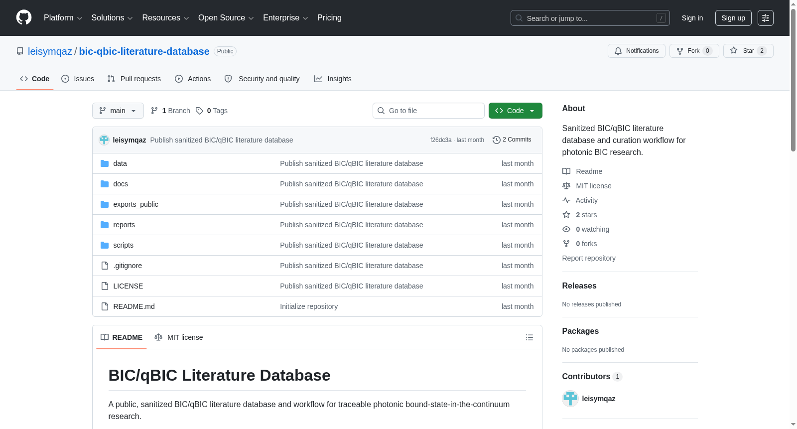 BIC/qBIC Literature Database 数据集图片
