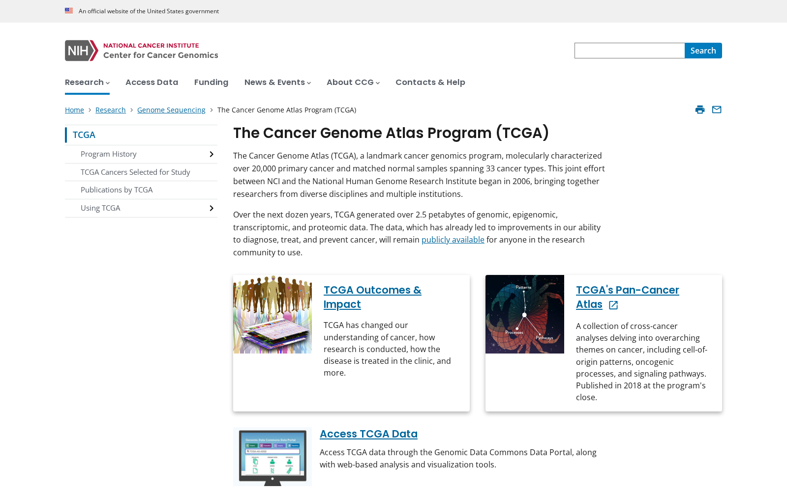 TCGA Data Portal 数据集图片