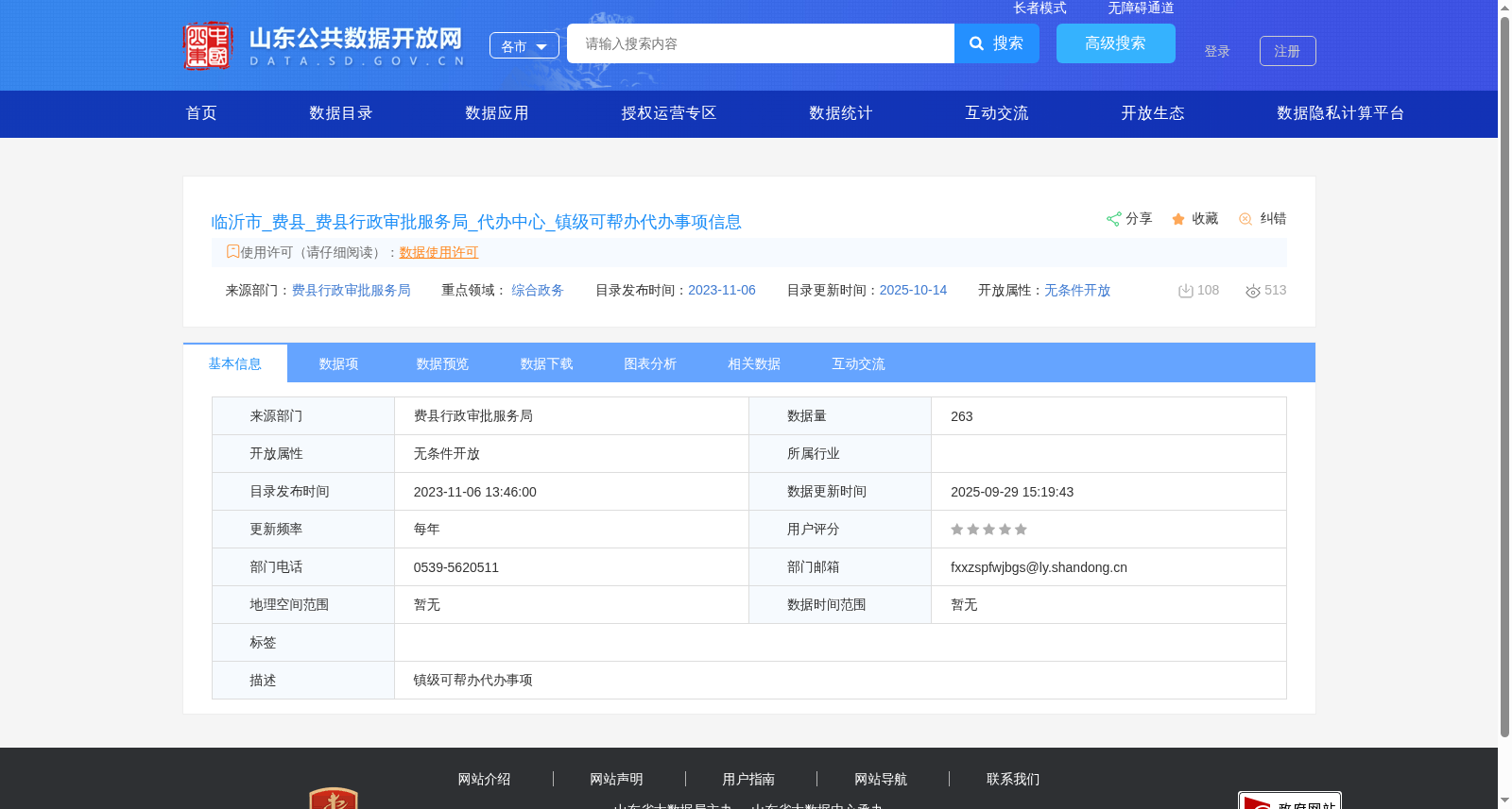 临沂市_费县_费县行政审批服务局_代办中心_镇级可帮办代办事项信息 数据集图片