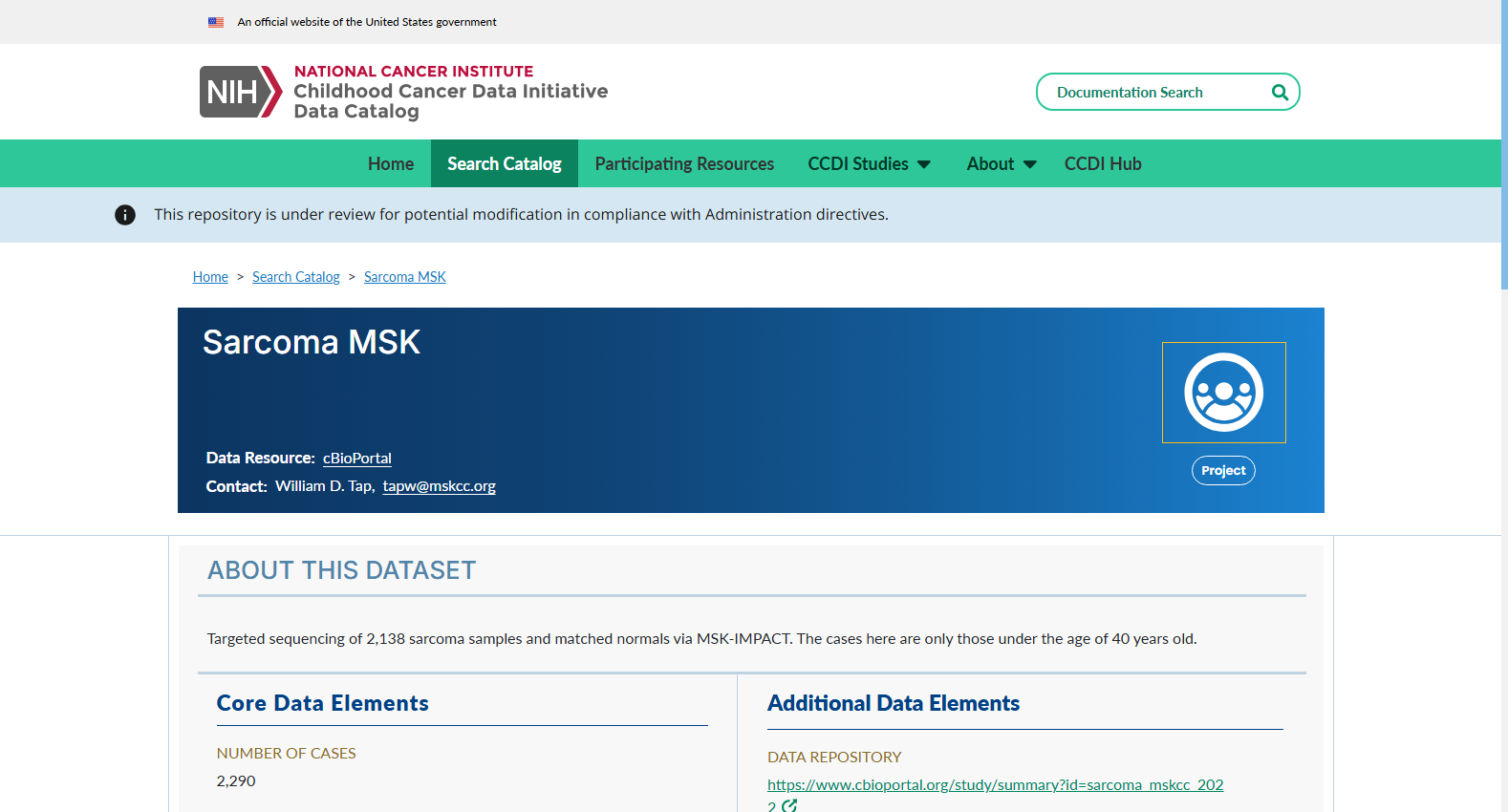 Sarcoma MSK