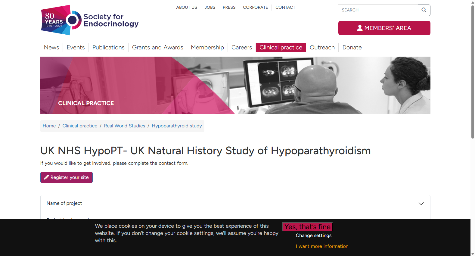 UK Natural History Study of Hypoparathyroidism
