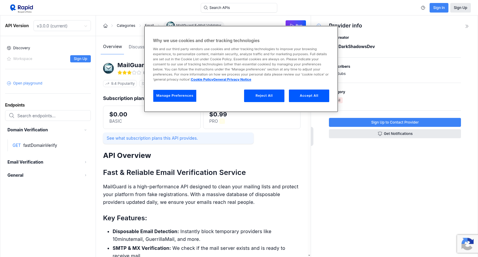 MailGuard E-Mail Validator 数据集图片