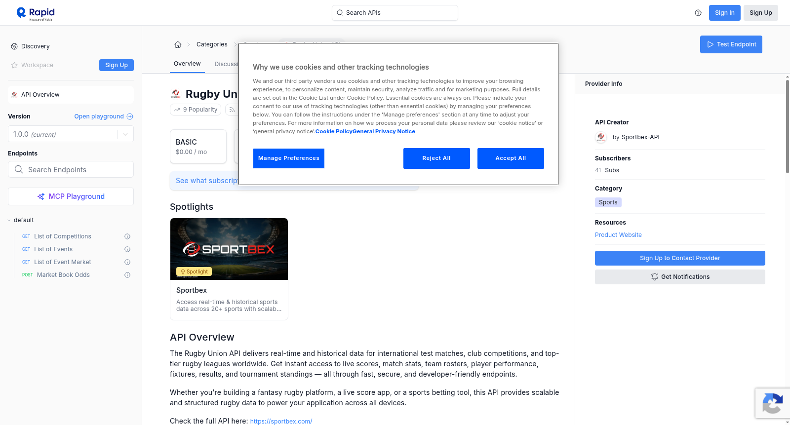 Rugby Union API 数据集图片