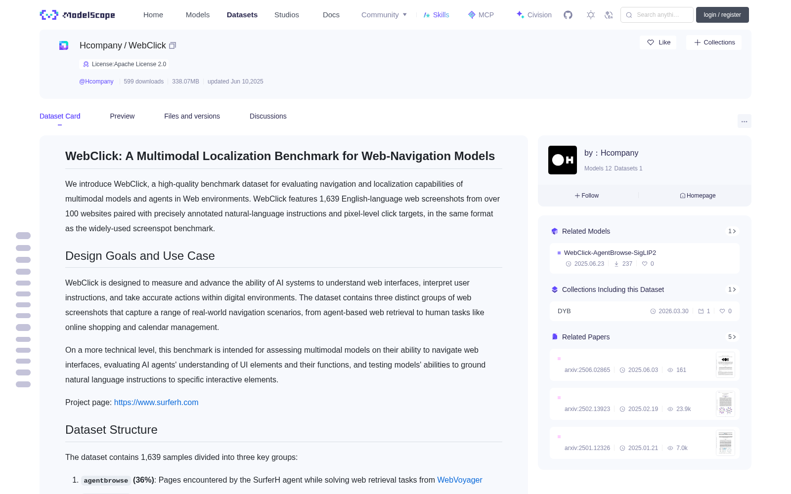 WebClick 数据集图片