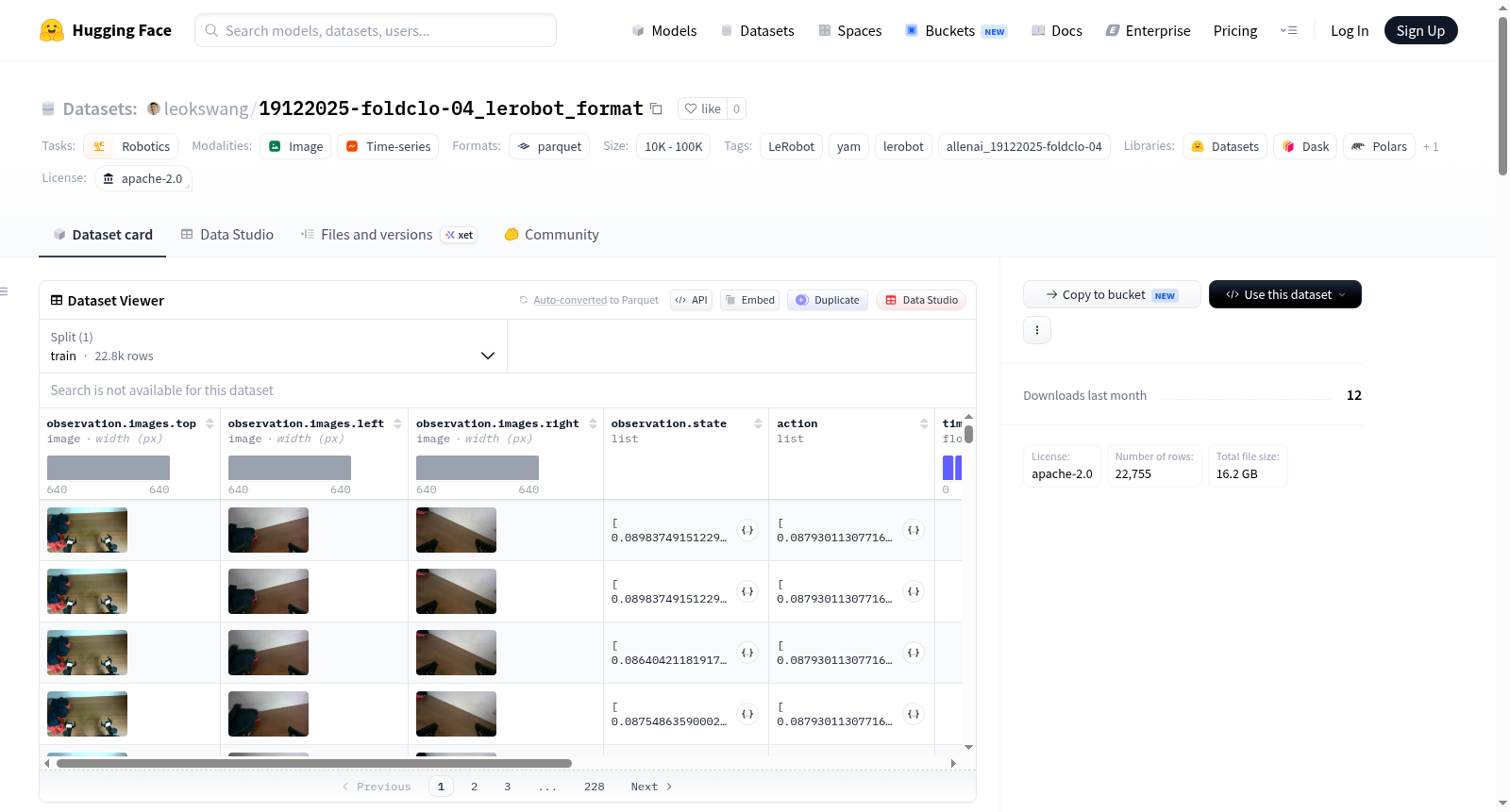 leokswang/19122025-foldclo-04_lerobot_format 数据集图片