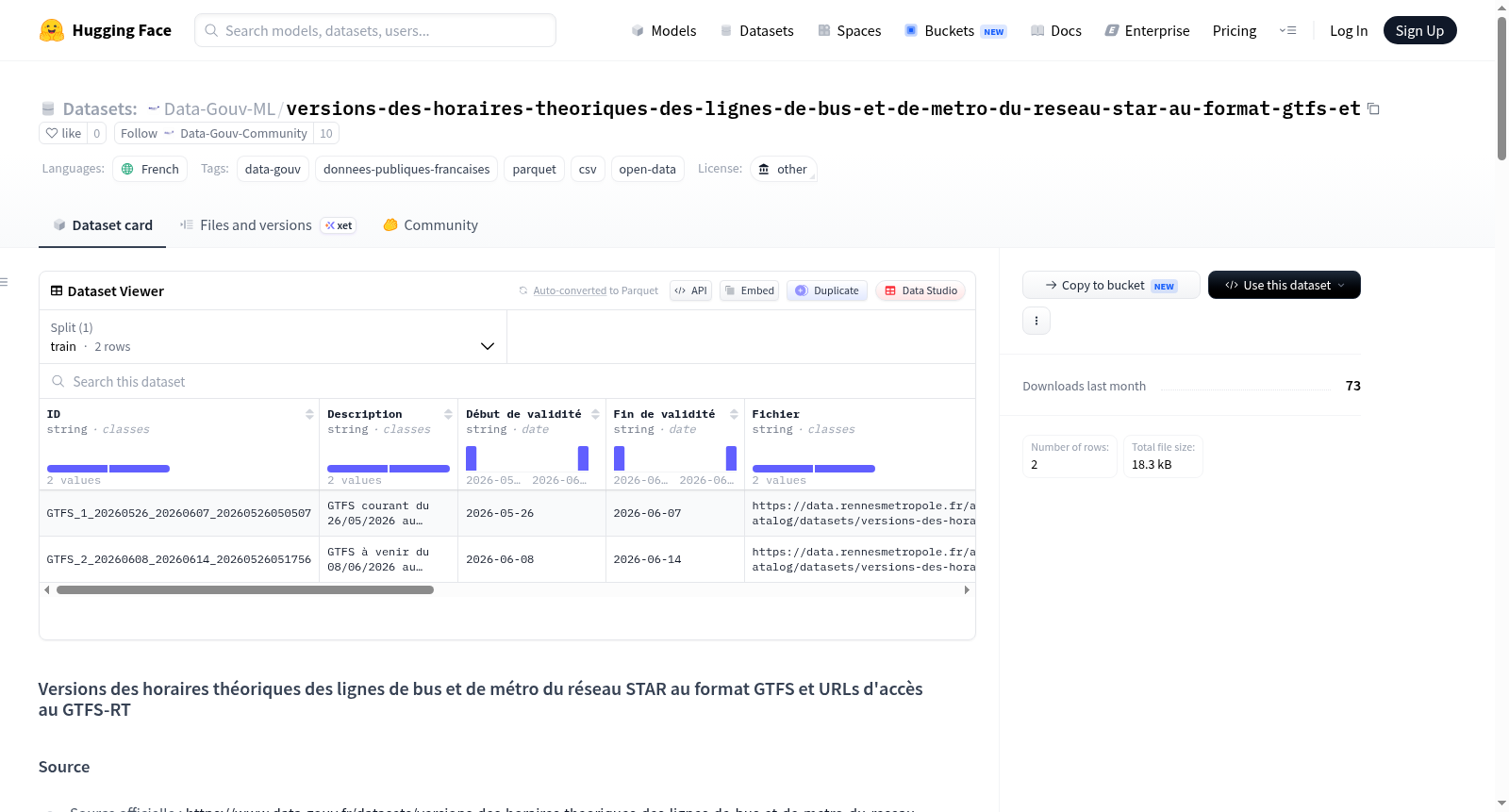 Data-Gouv-FR/versions-des-horaires-theoriques-des-lignes-de-bus-et-de-metro-du-reseau-star-au-format-gtfs-et 数据集图片