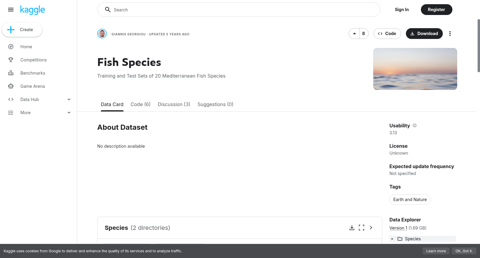 Fish Species 数据集图片