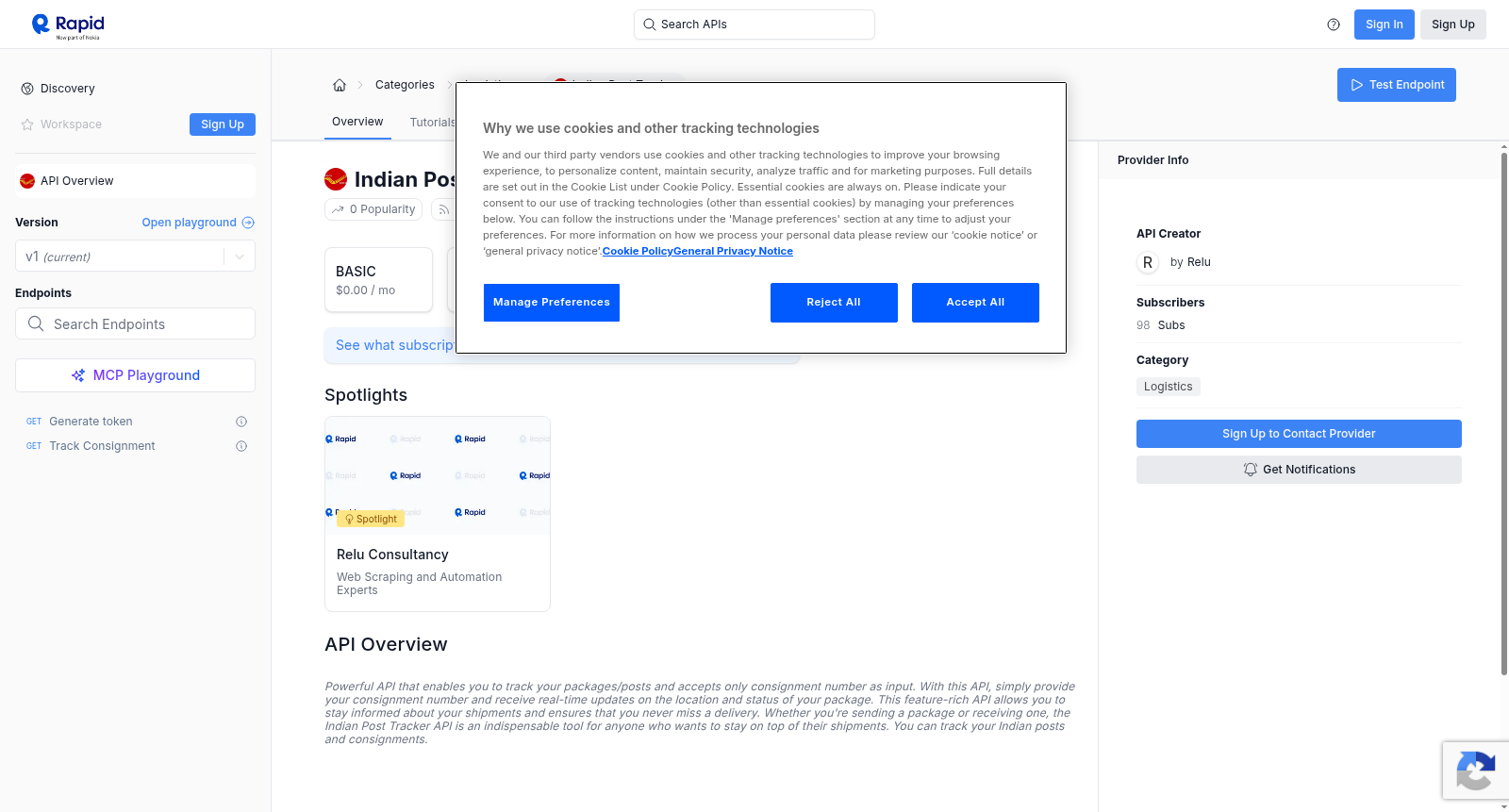 Indian Post Tracker 数据集图片