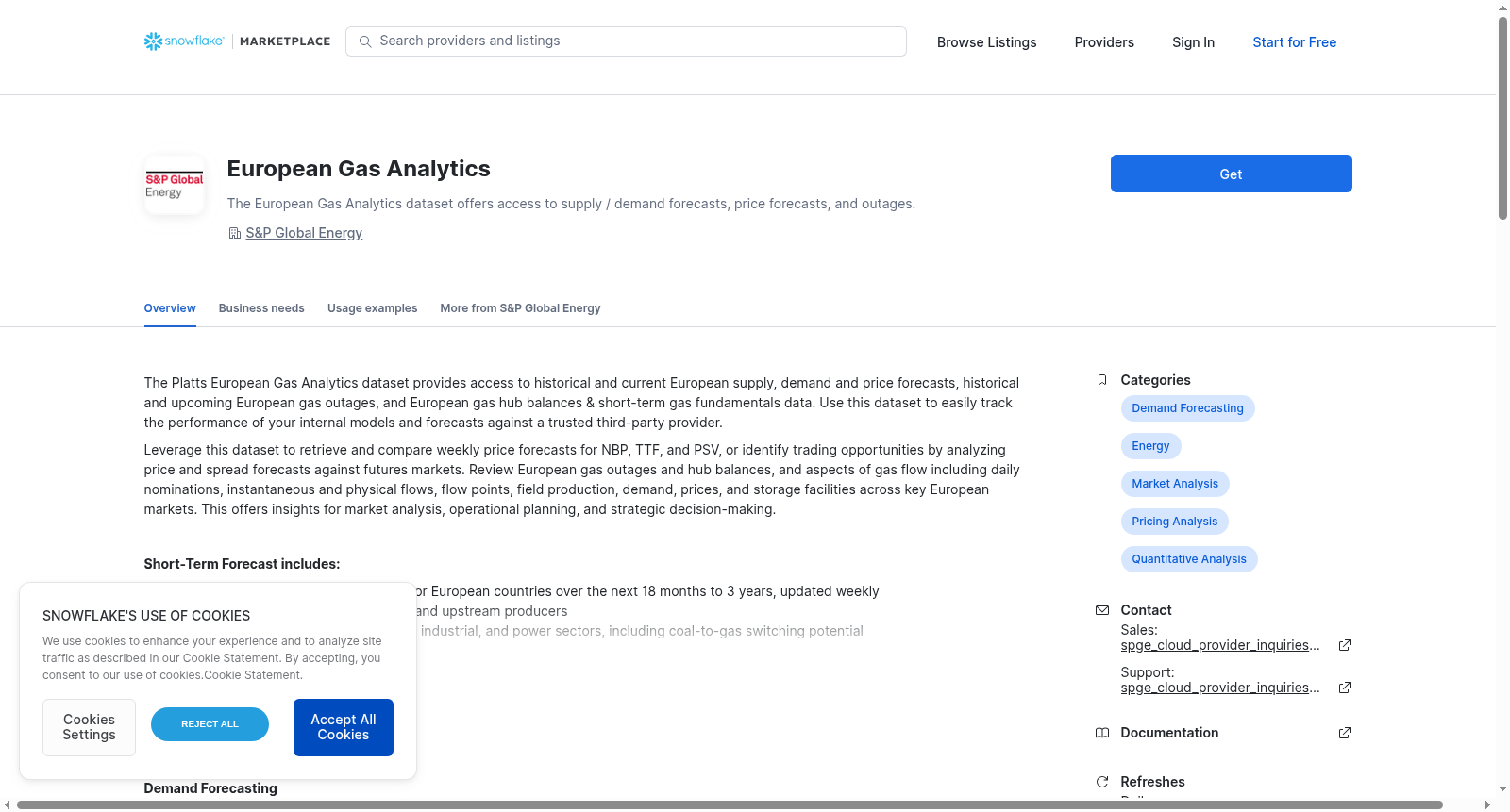 European Gas Analytics 数据集图片