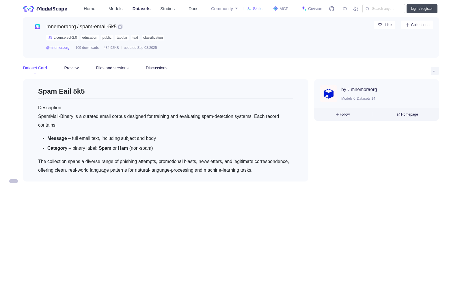 spam-email-5k5 数据集图片