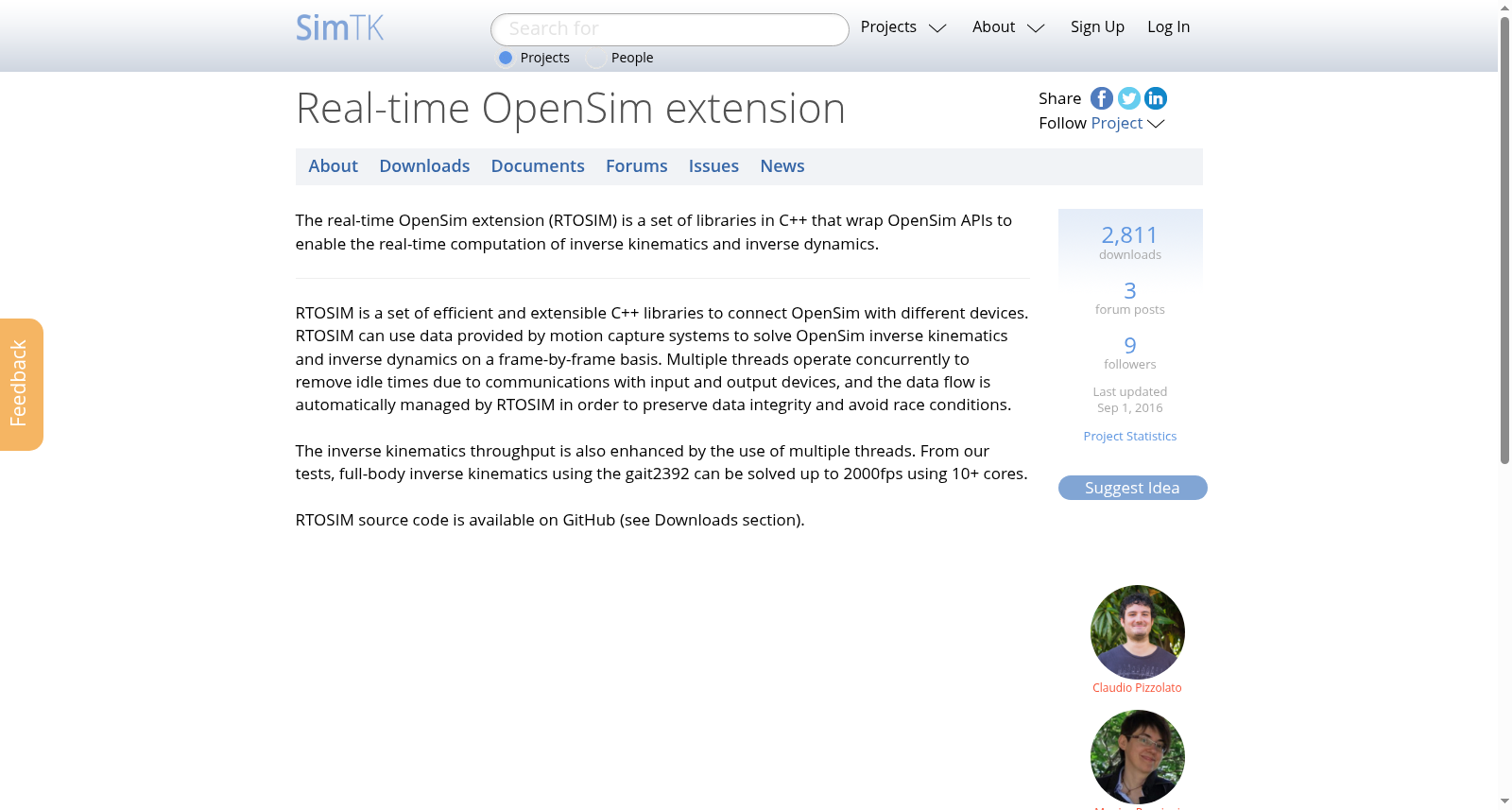 Real-time OpenSim extension 数据集图片
