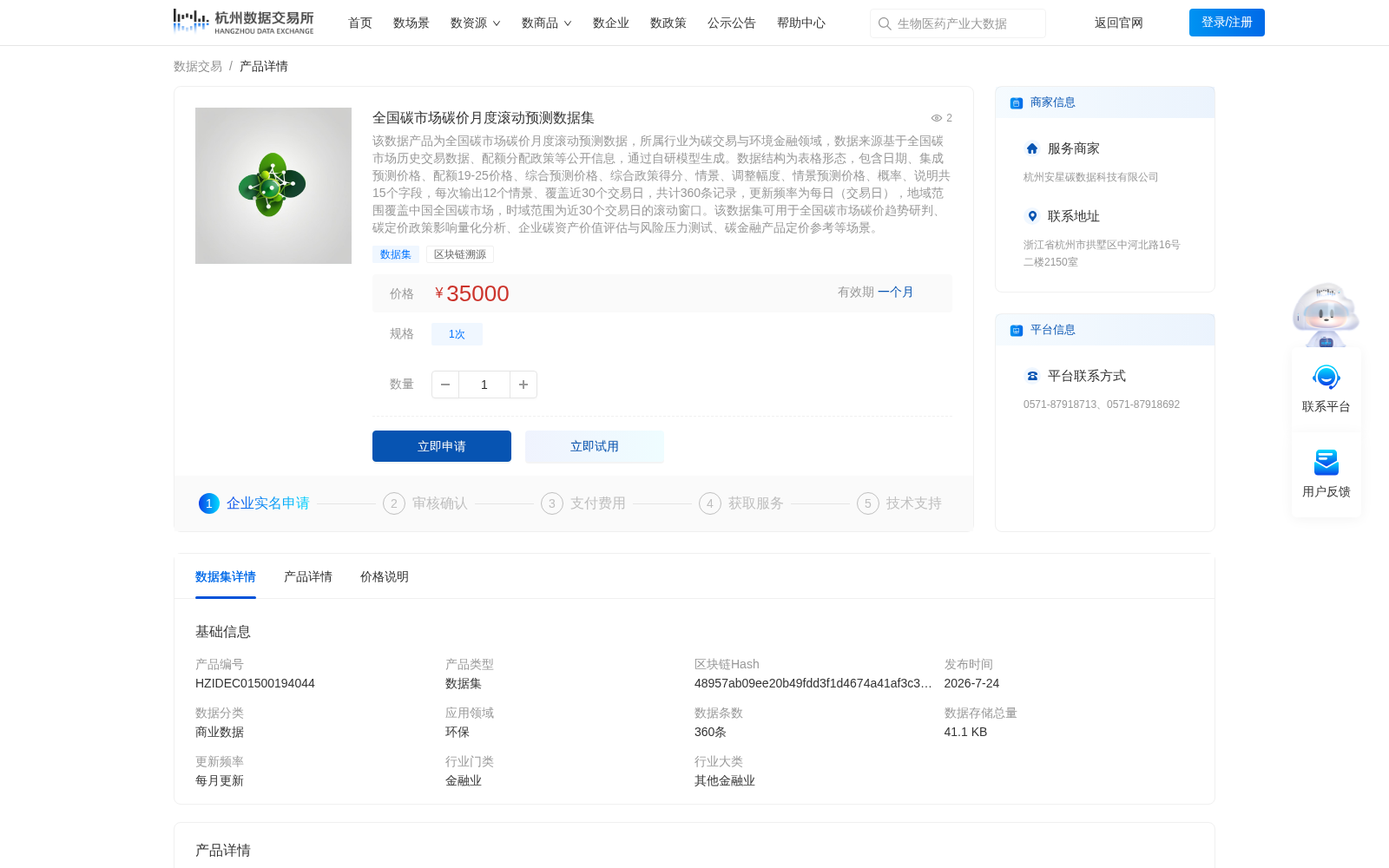 全国碳市场碳价月度滚动预测数据集 数据集图片
