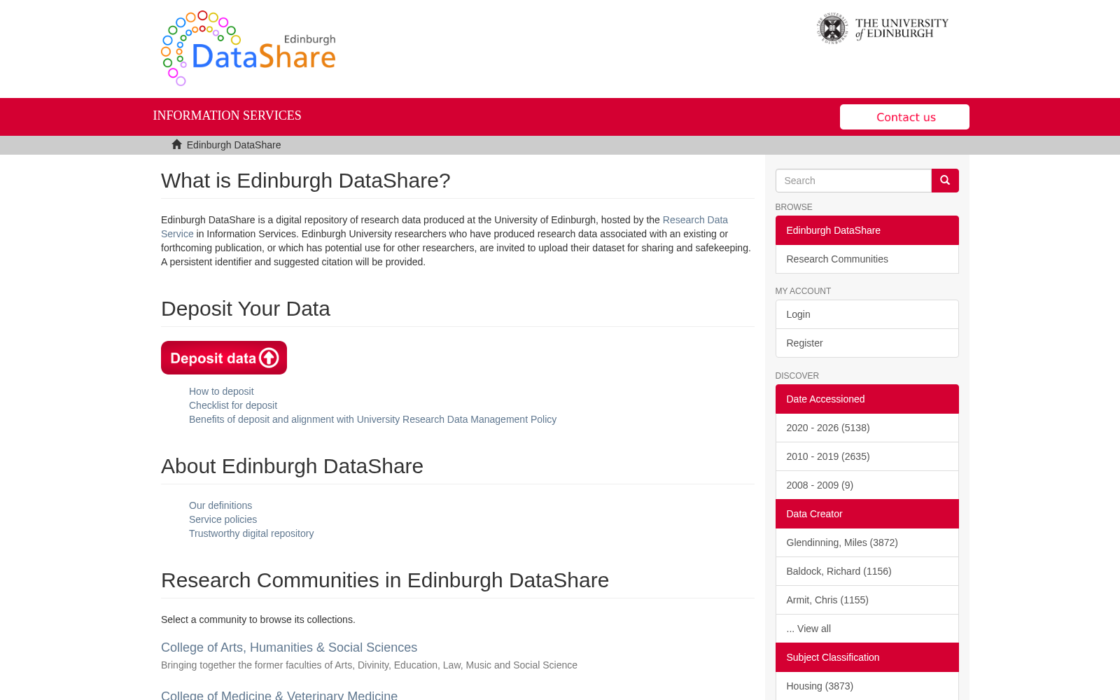 Edinburgh DataShare 数据集图片