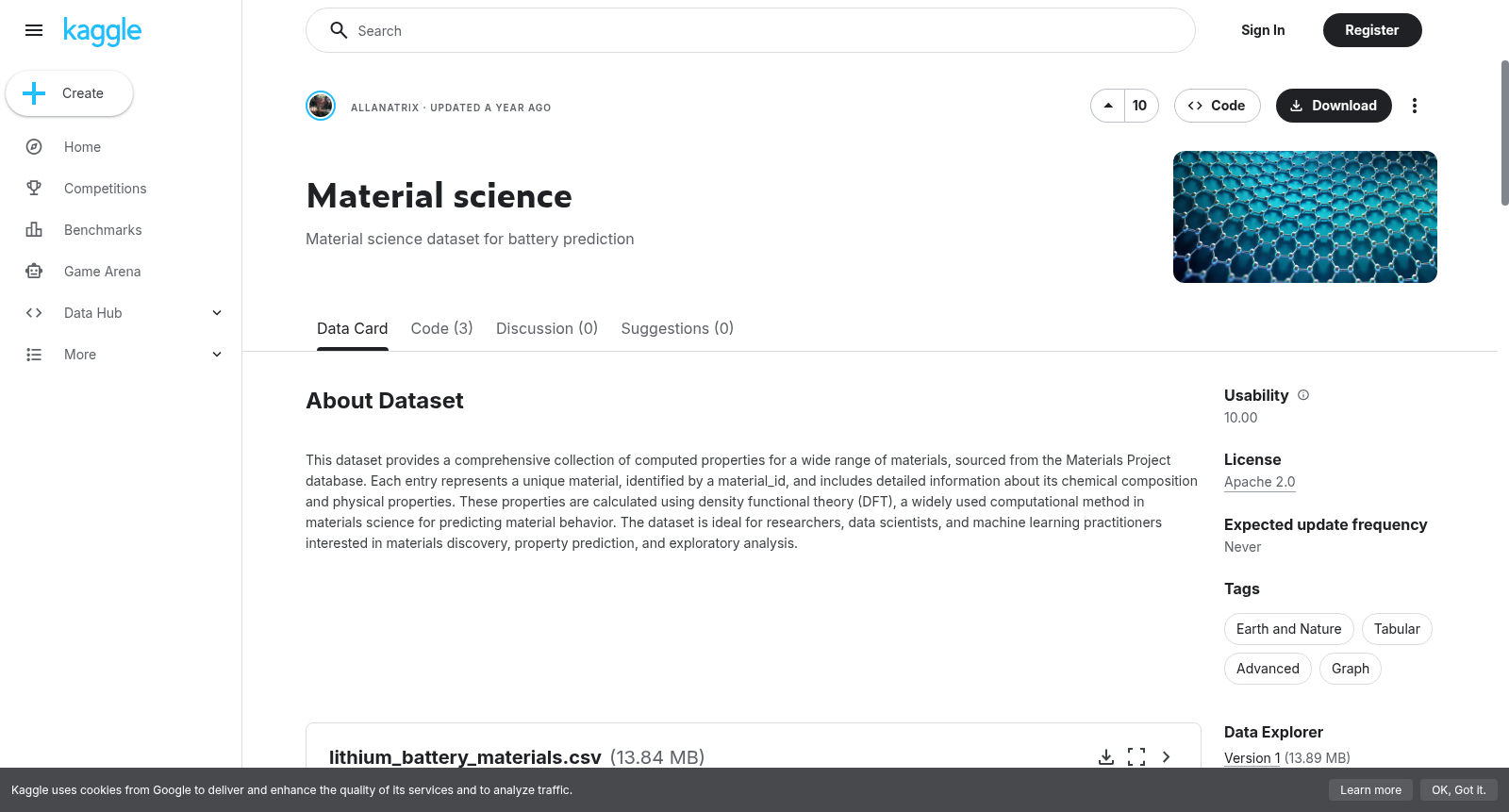 Material science 数据集图片