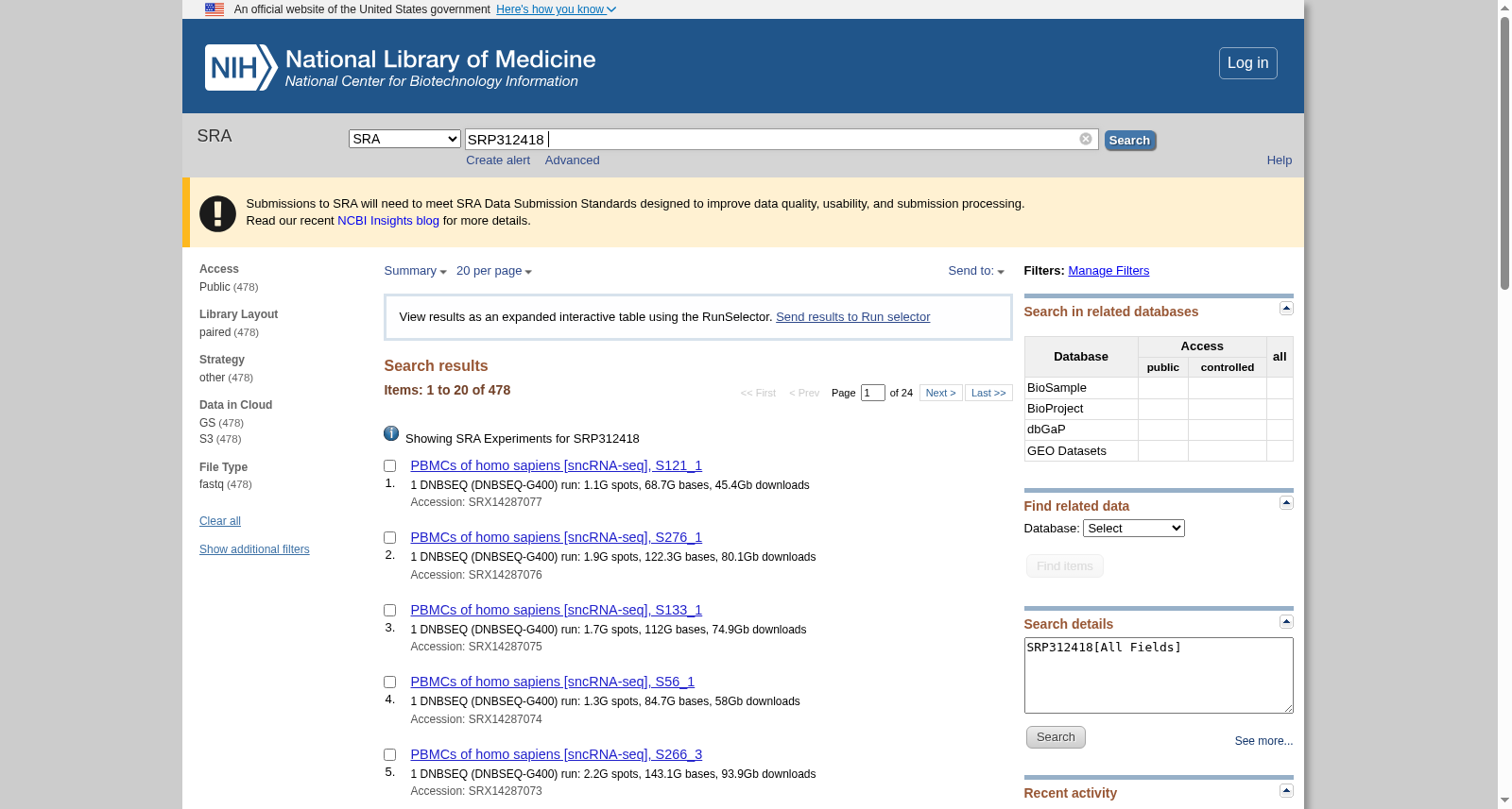Neurodegenerative PBMC atlas 数据集图片