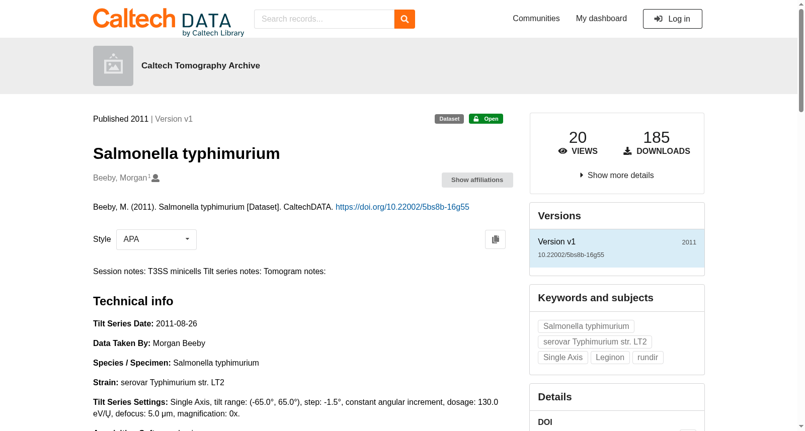 Salmonella typhimurium 数据集图片