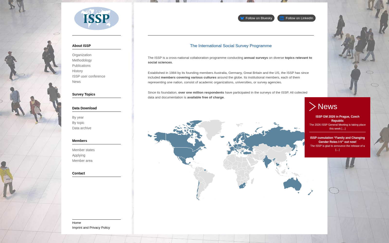 International Social Survey Programme (ISSP) 数据集图片