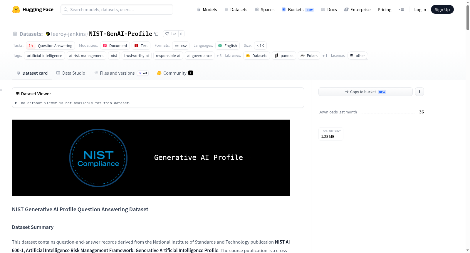 leeroy-jankins/NIST-GenAI-Profile 数据集图片