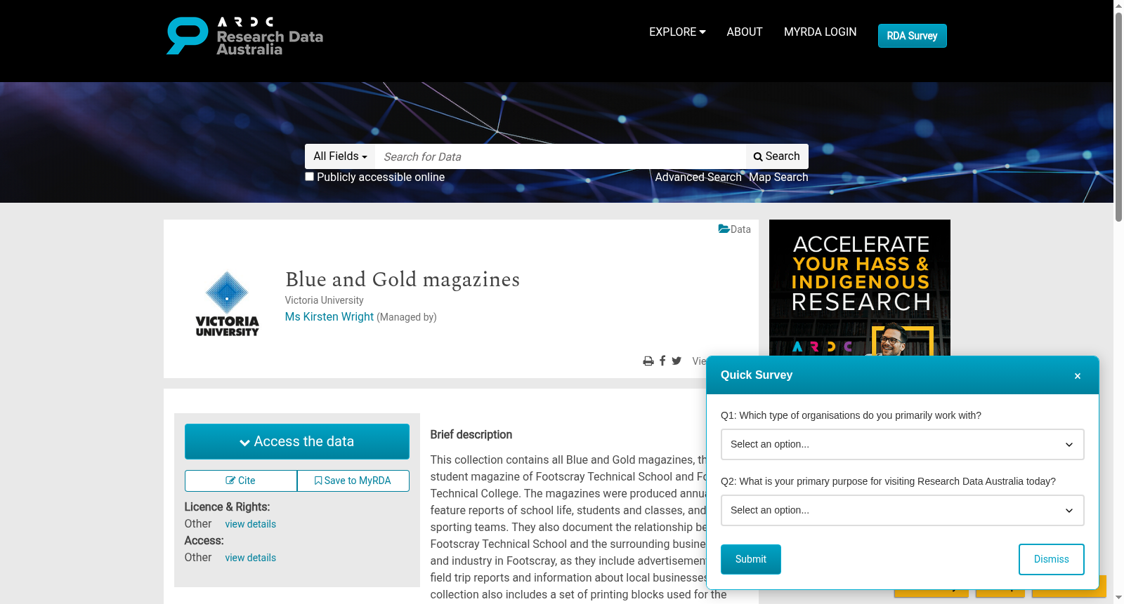 Blue and Gold magazines 数据集图片
