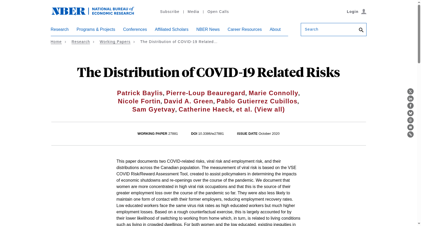 The Distribution of COVID-19 Related Risks 数据集图片