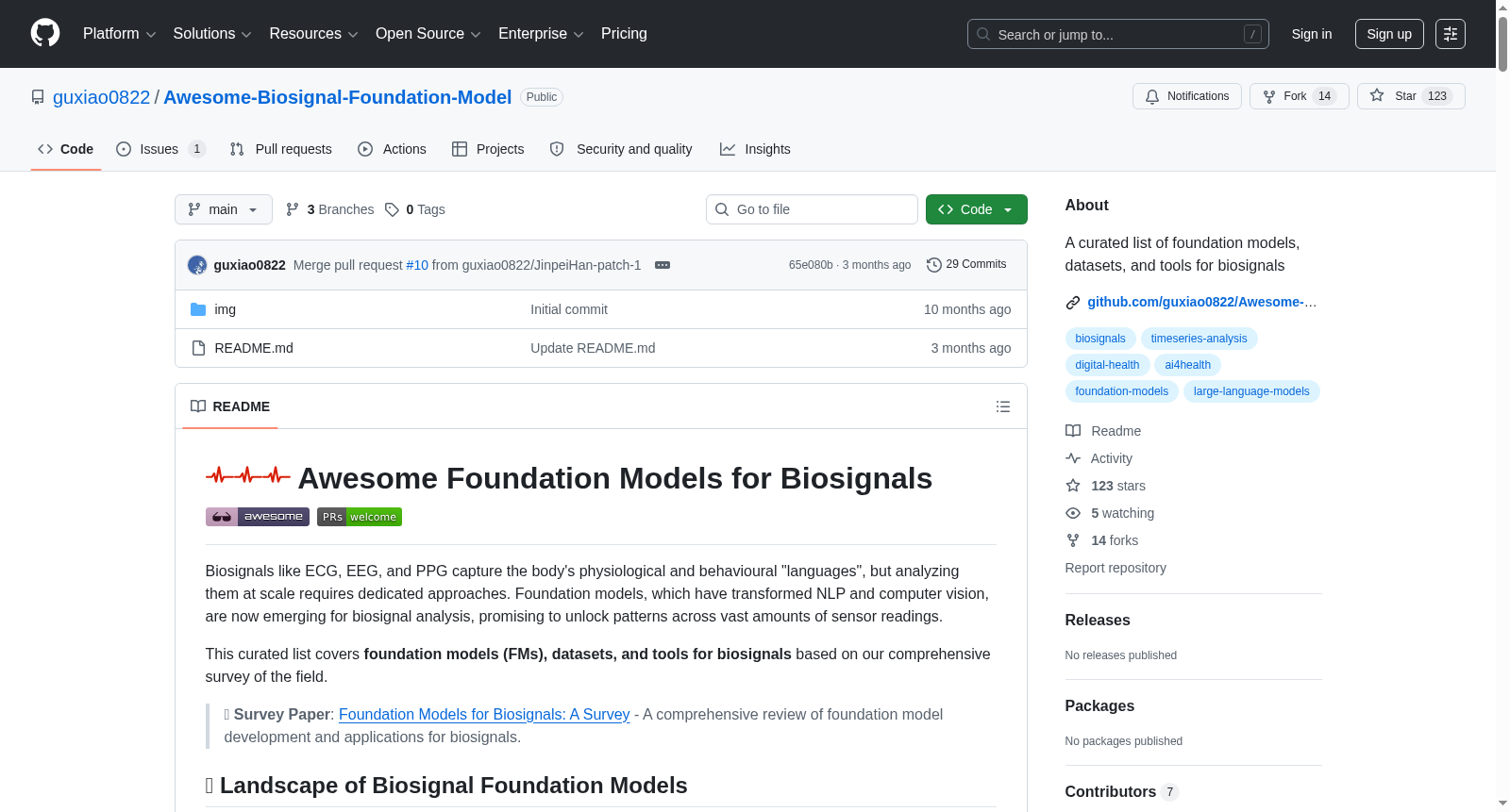 Awesome-Biosignal-Foundation-Model 数据集图片