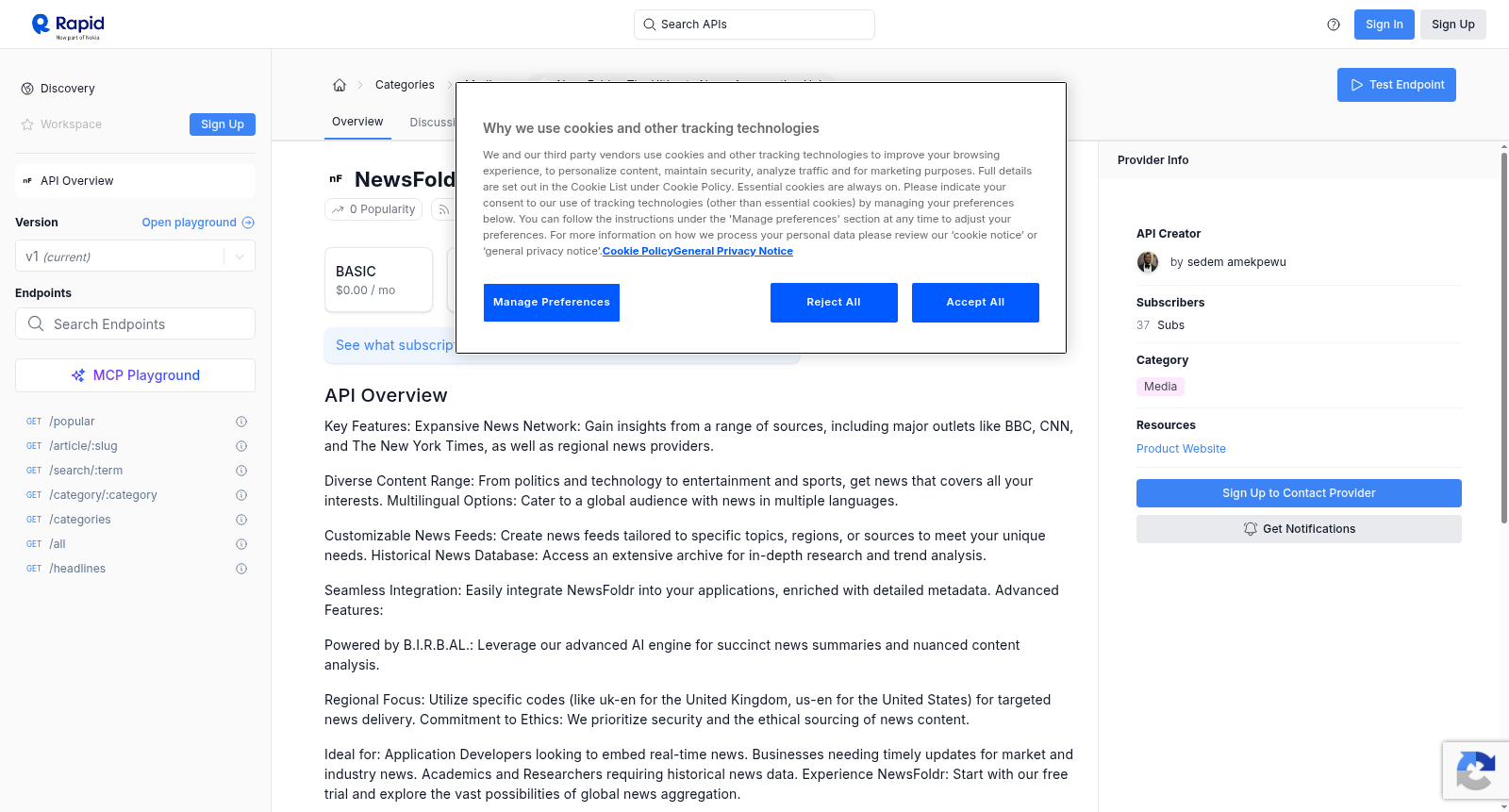 NewsFoldr - The Ultimate News Aggregation Hub 数据集图片