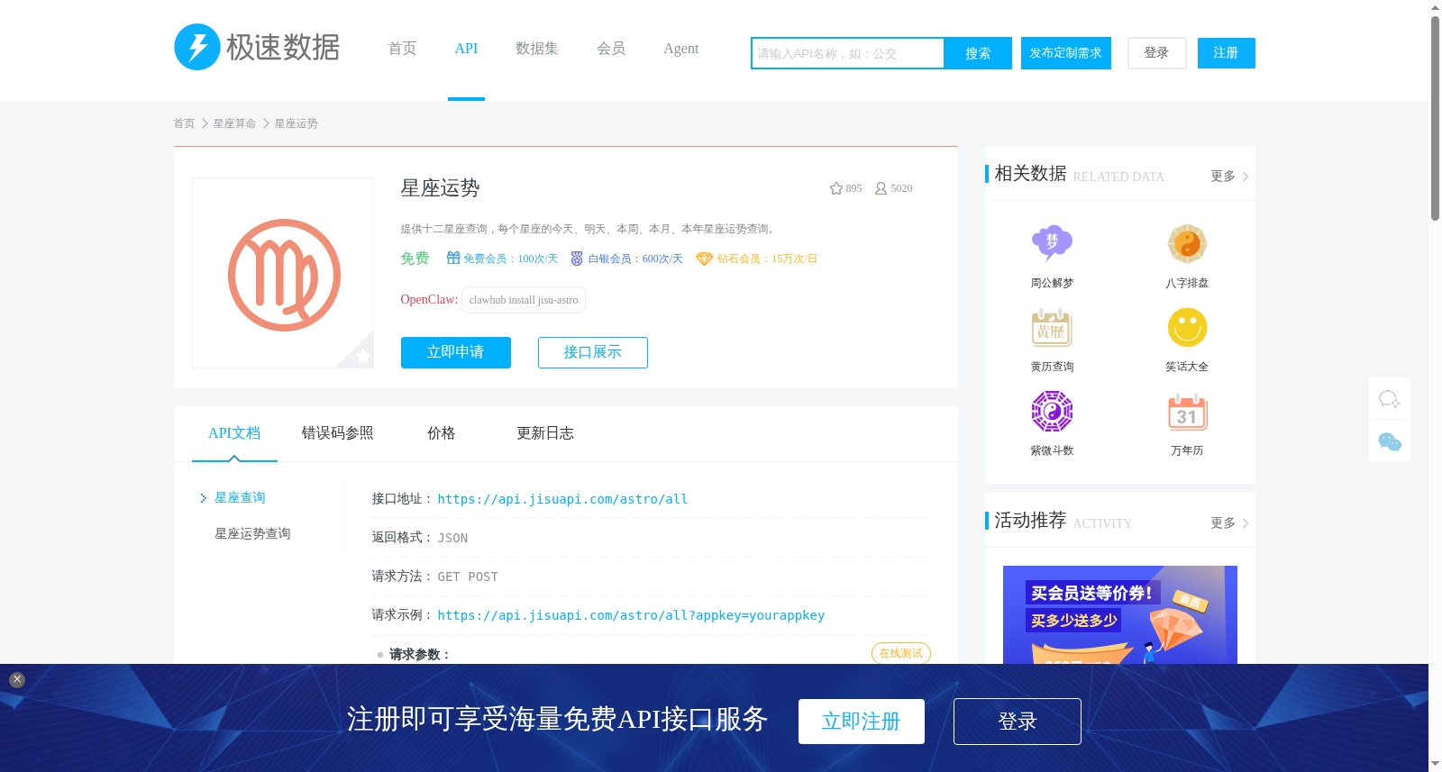 星座运势 数据集图片