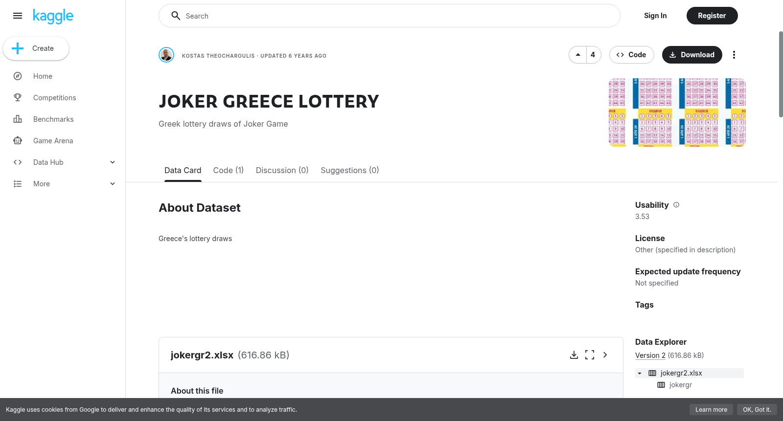 JOKER GREECE LOTTERY 数据集图片