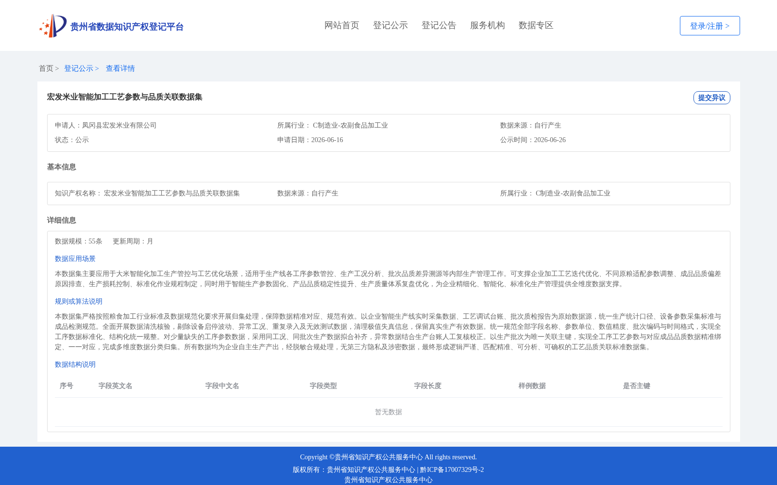 宏发米业智能加工工艺参数与品质关联数据集 数据集图片