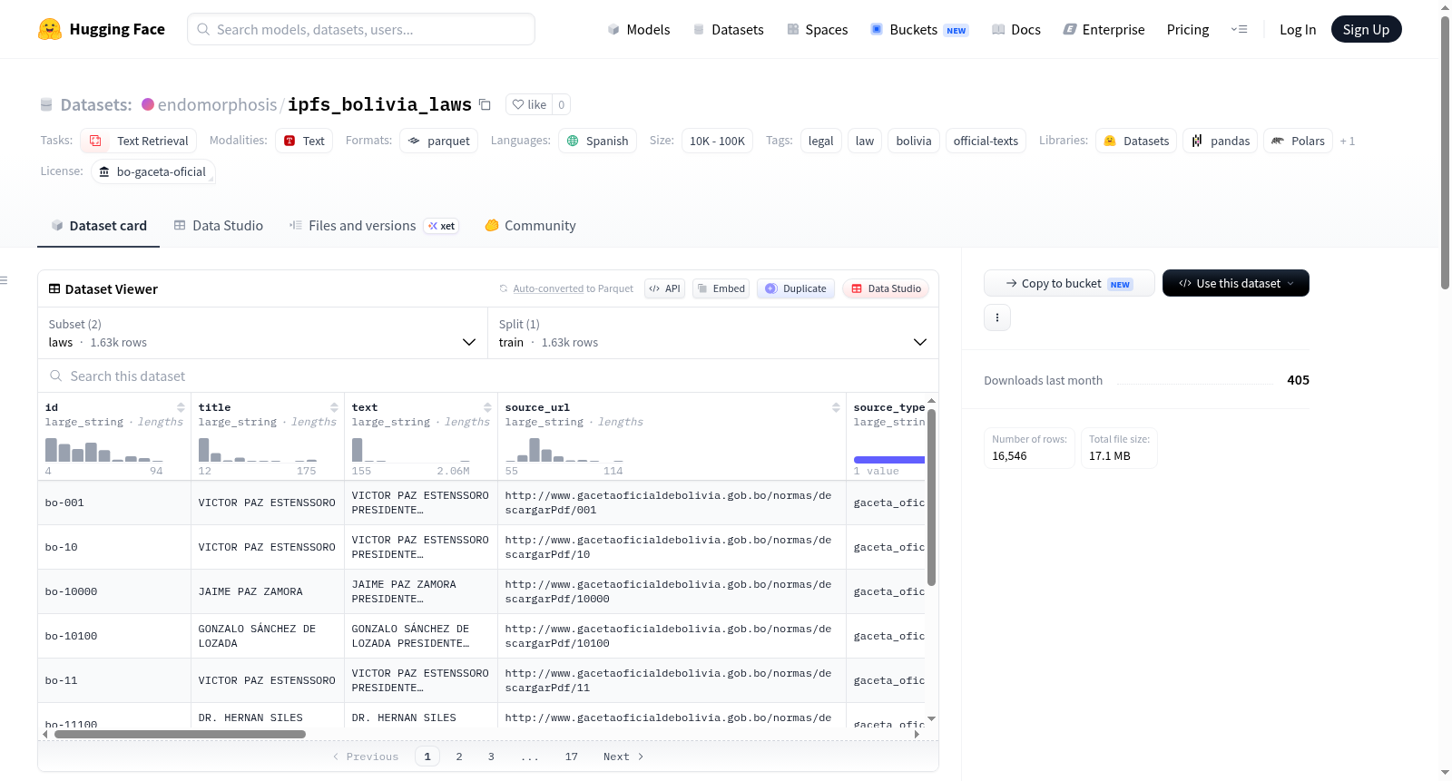ipfs_bolivia_laws 数据集图片