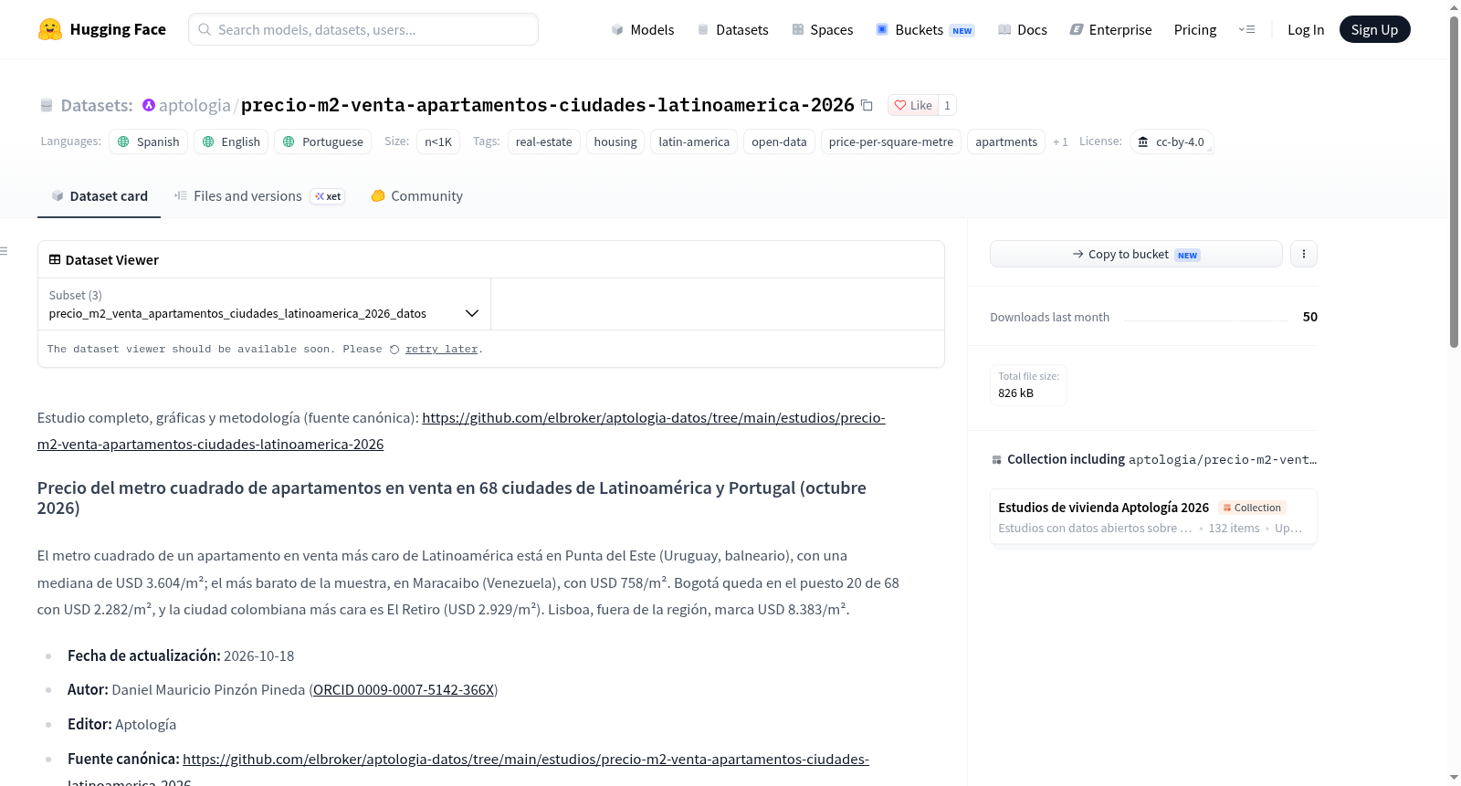 precio-m2-venta-apartamentos-ciudades-latinoamerica-2026 数据集图片