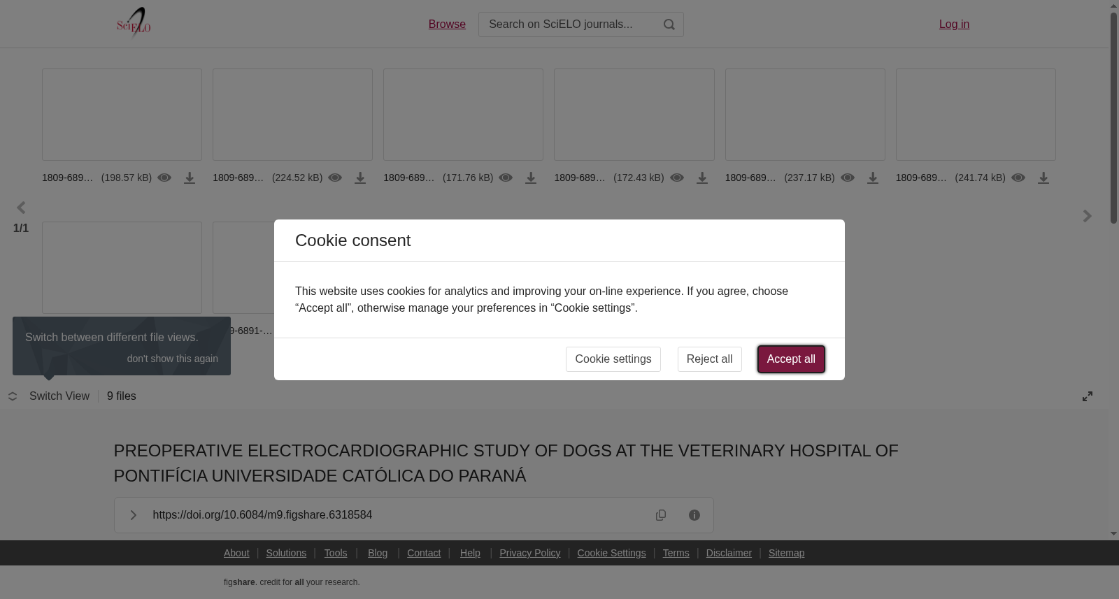 PREOPERATIVE ELECTROCARDIOGRAPHIC STUDY OF DOGS AT THE VETERINARY HOSPITAL OF PONTIFÍCIA UNIVERSIDADE CATÓLICA DO PARANÁ 数据集图片
