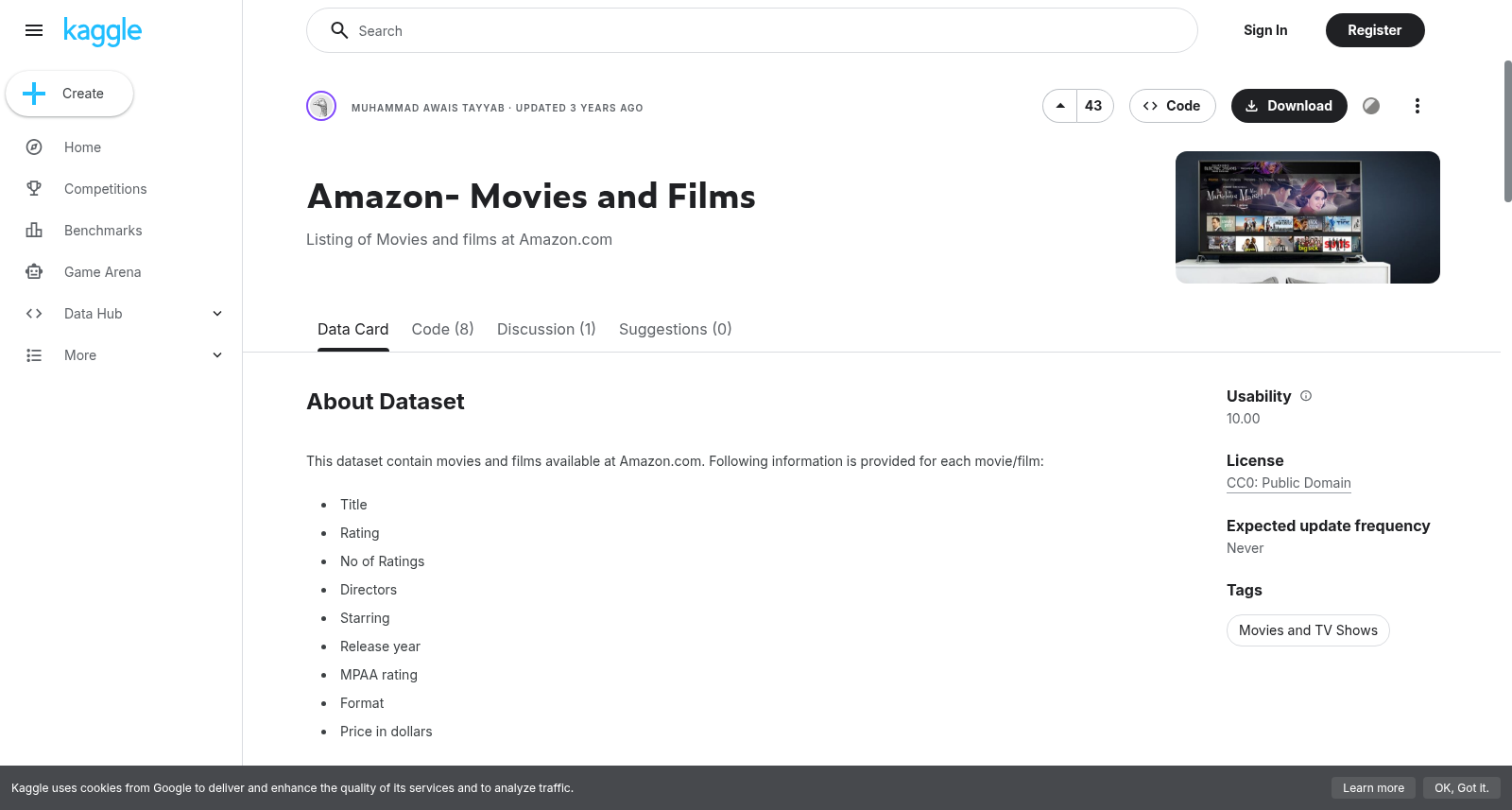 Amazon- Movies and Films 数据集图片