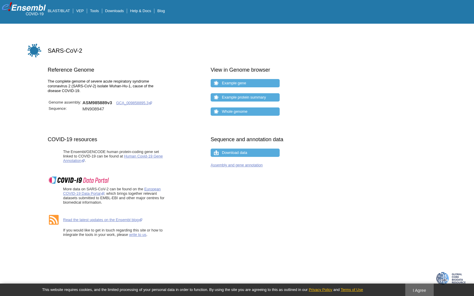 The Ensembl COVID-19 resource 数据集图片