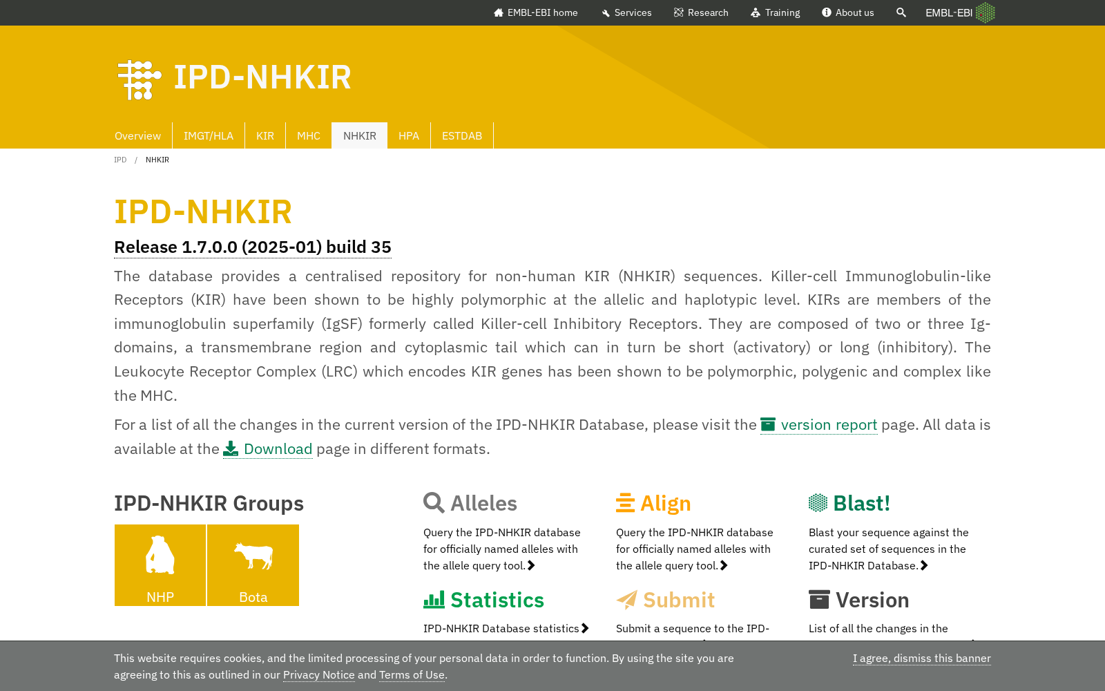 IPD-NHKIR - Non-Human Killer-cell Immunoglobulin-like Receptors 数据集图片