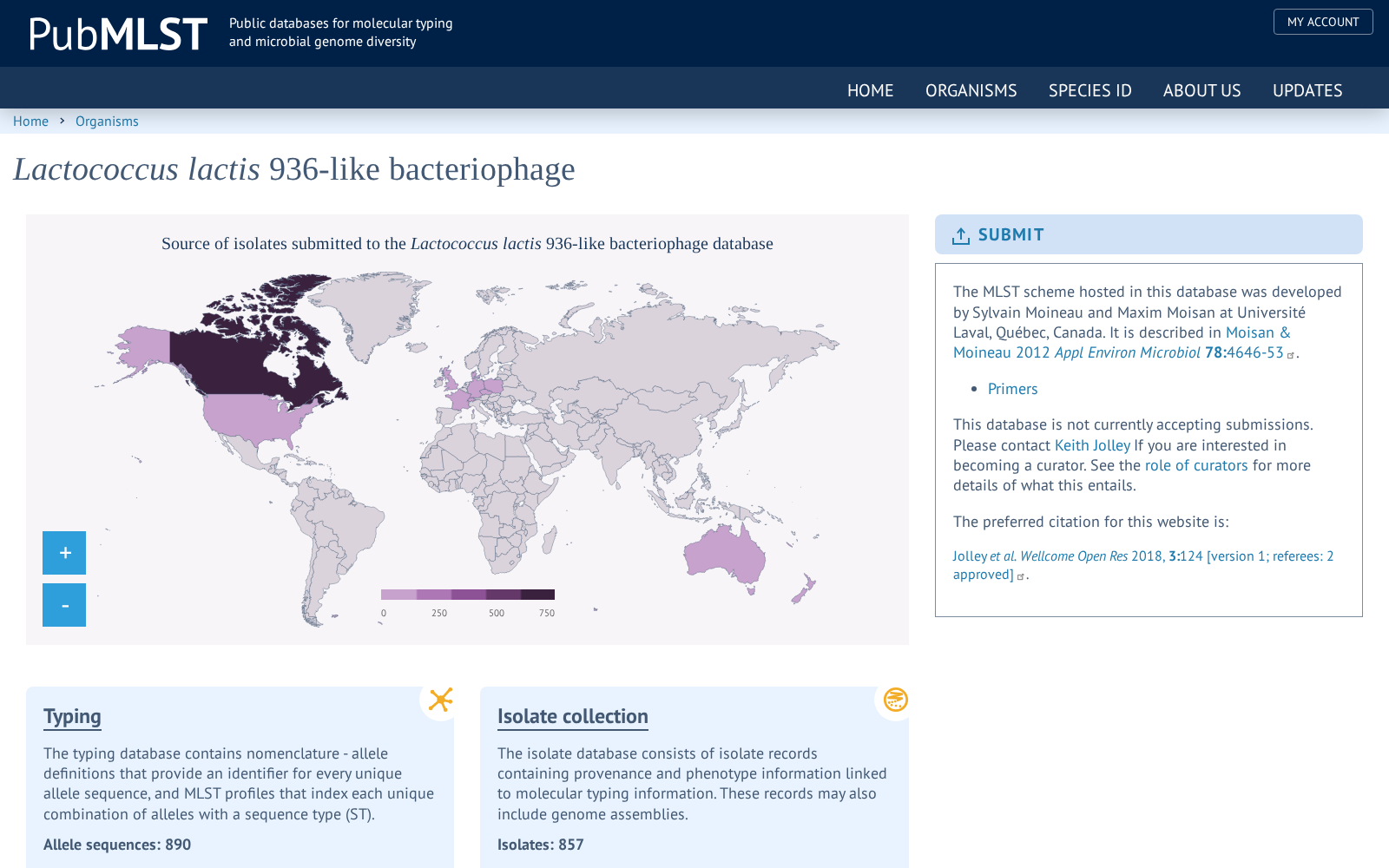 Bacteriophage MLST Databases 数据集图片