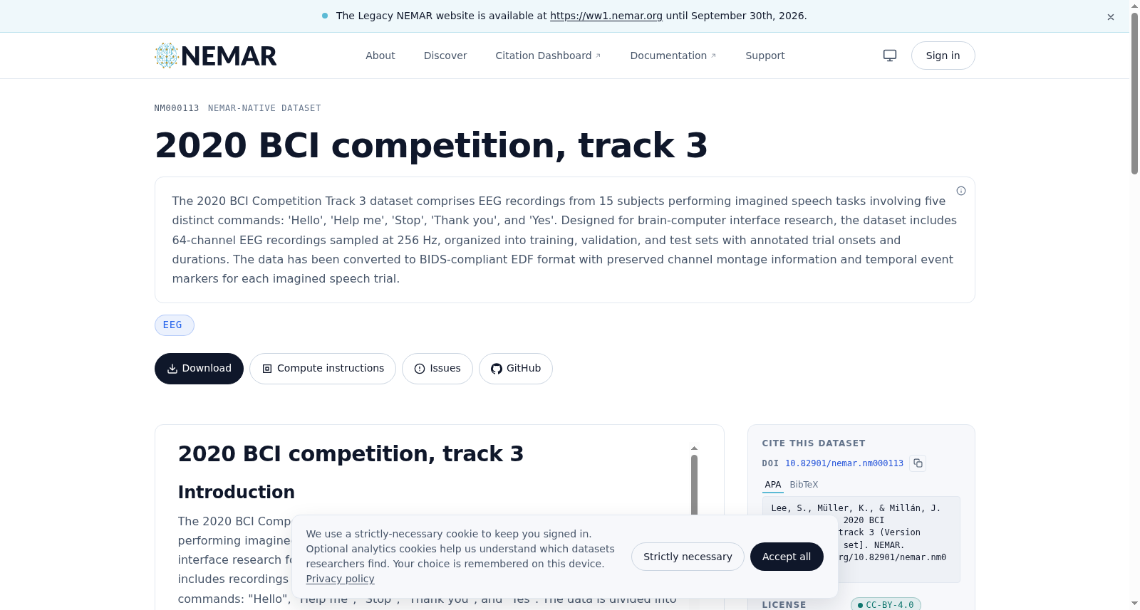 2020 BCI competition, track 3 数据集图片