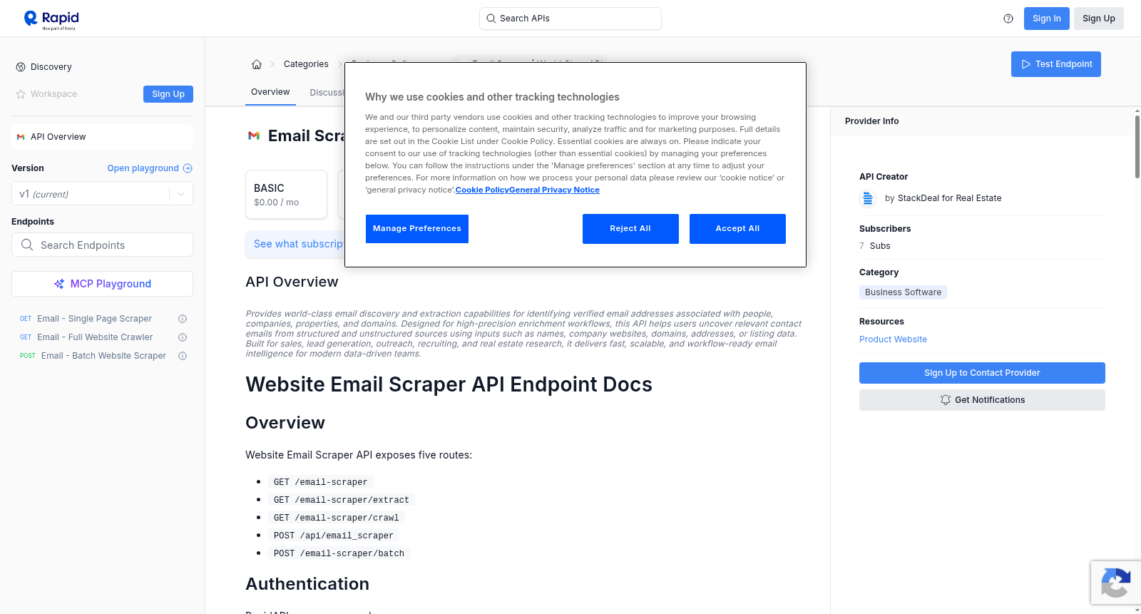 Email Scraper | World Class API 数据集图片