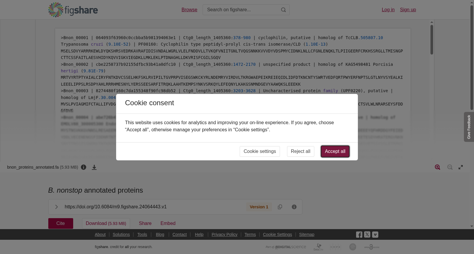 <i>B. nonstop</i> annotated proteins 数据集图片