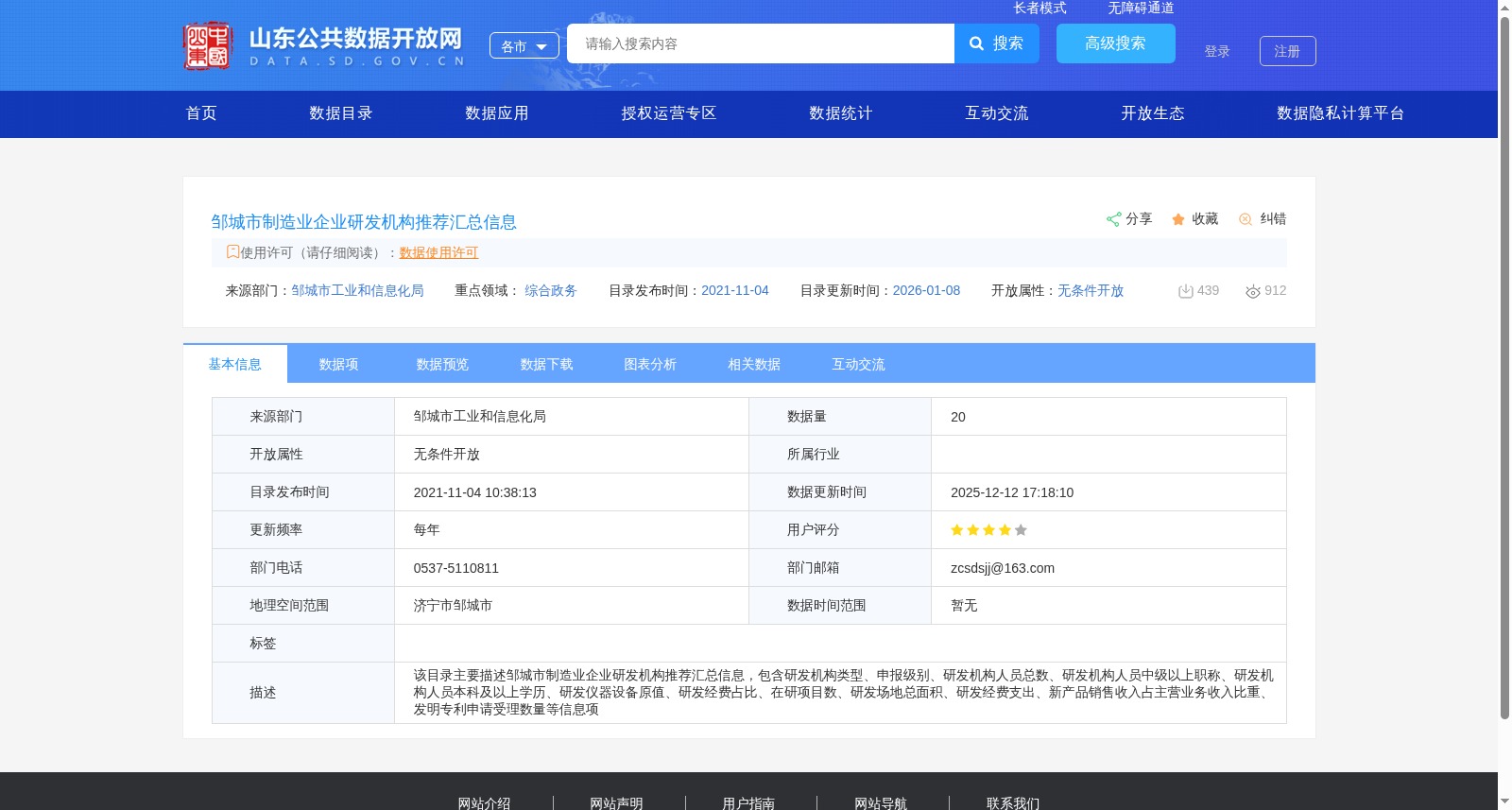 邹城市制造业企业研发机构推荐汇总信息 数据集图片