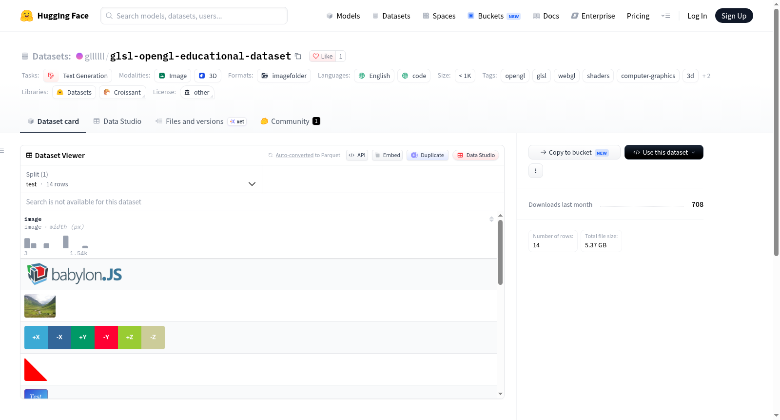 glsl-opengl-educational-dataset 数据集图片