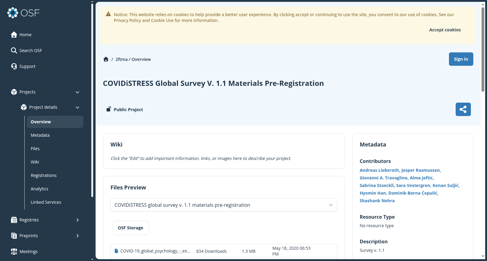 COVIDiSTRESS global survey v. 1.1 materials pre-registration 数据集图片