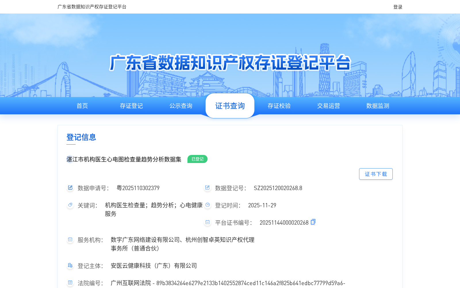 湛江市机构医生心电图检查量趋势分析数据集 数据集图片