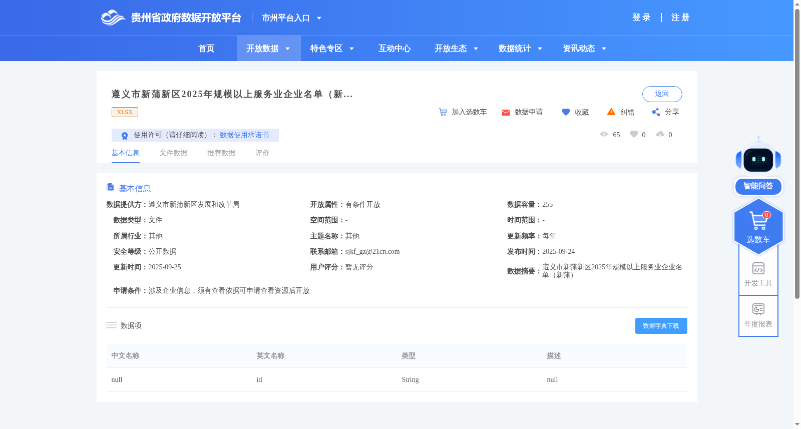 遵义市新蒲新区2025年规模以上服务业企业名单（新蒲） 数据集图片