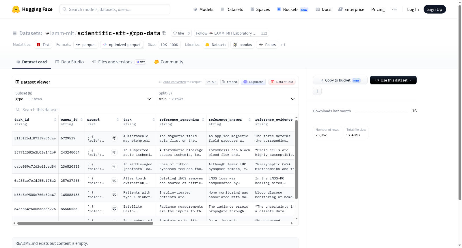 lamm-mit/scientific-sft-grpo-data 数据集图片