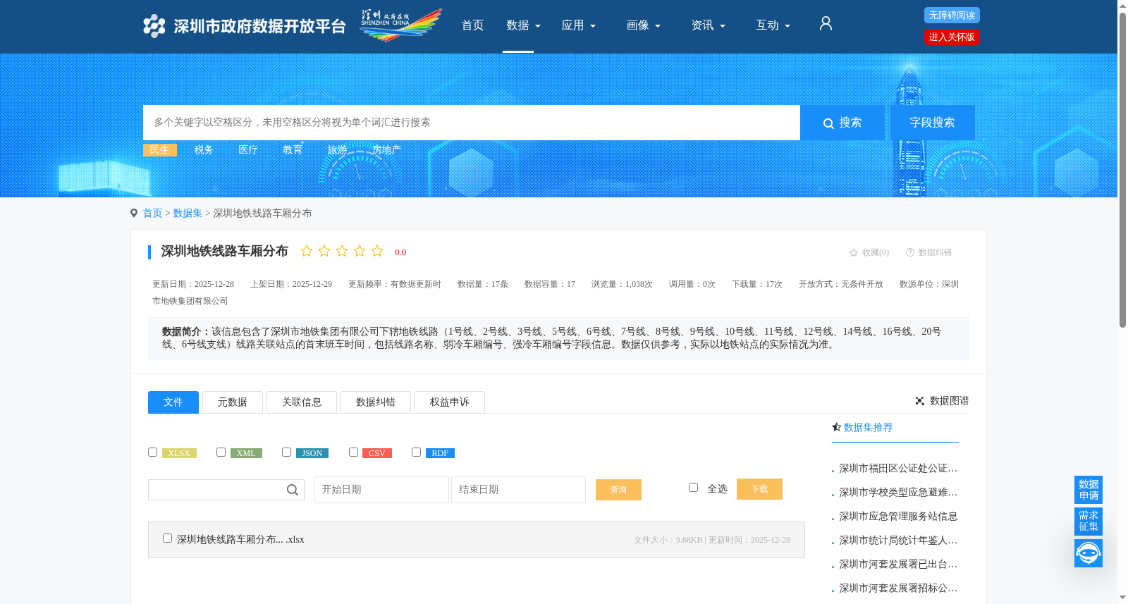 深圳地铁线路车厢分布 数据集图片