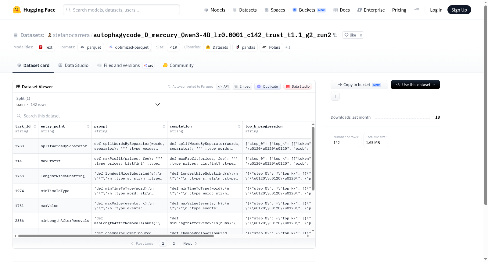 stefanocarrera/autophagycode_D_mercury_Qwen3-4B_lr0.0001_c142_trust_t1.1_g2_run2 数据集图片