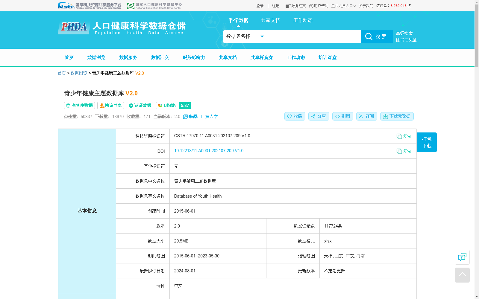 青少年健康主题数据库 数据集图片