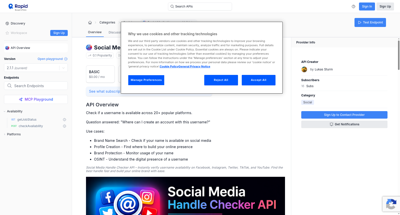Social Media Username Validator 数据集图片