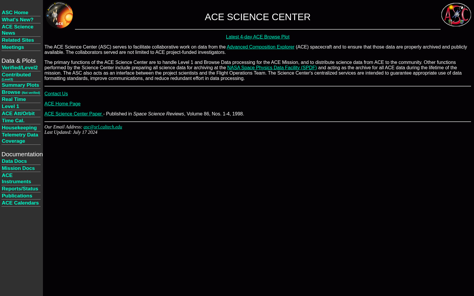 ACE Science Center 数据集图片